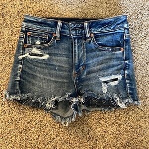 AE high rise shorts